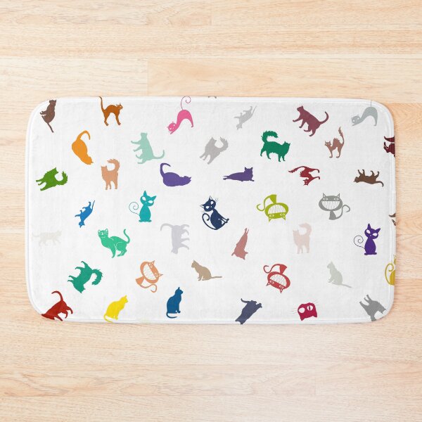 Item preview, Abstract Multi Color Cat Pattern designed and sold by Pixel4Art.