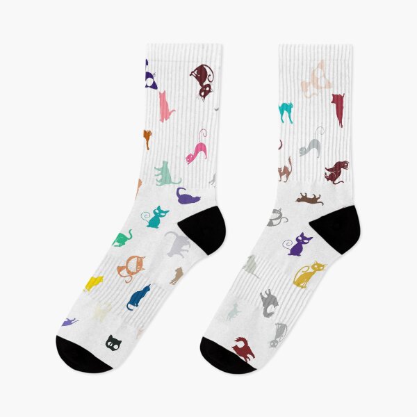 Item preview, Abstract Multi Color Cat Pattern designed and sold by Pixel4Art.