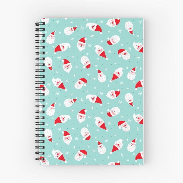Item preview, Novelty santa heads print designed and sold by Cheekyleopard.