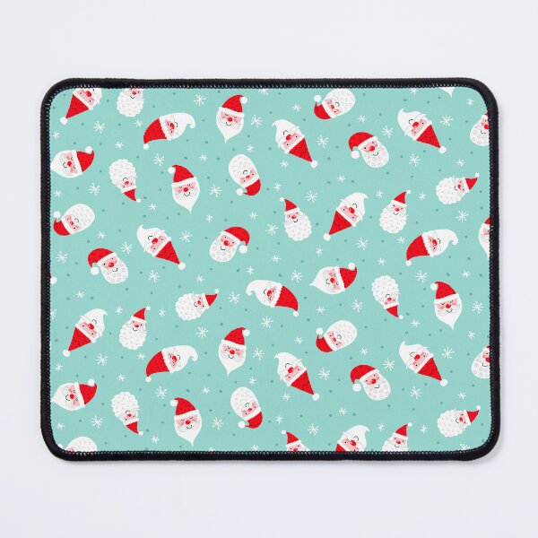Item preview, Novelty santa heads print designed and sold by Cheekyleopard.