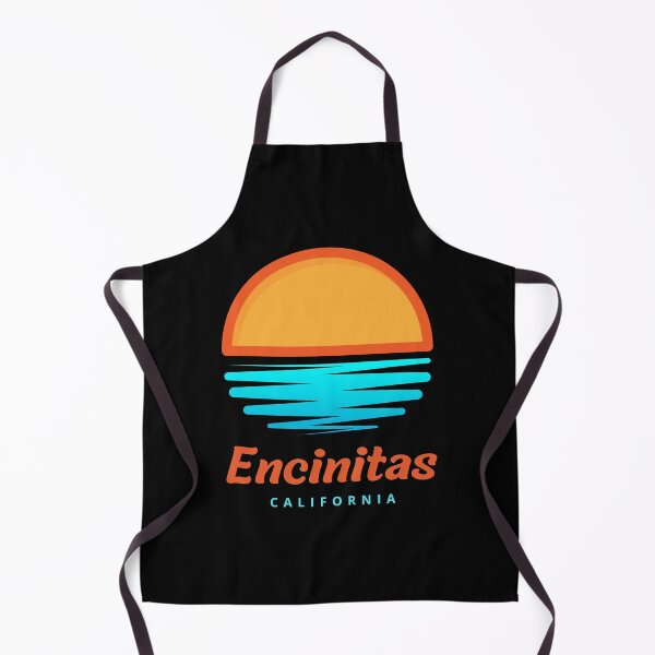 Item preview, Encinitas California - Waves and Sunset designed and sold by MtWoodsonSales.