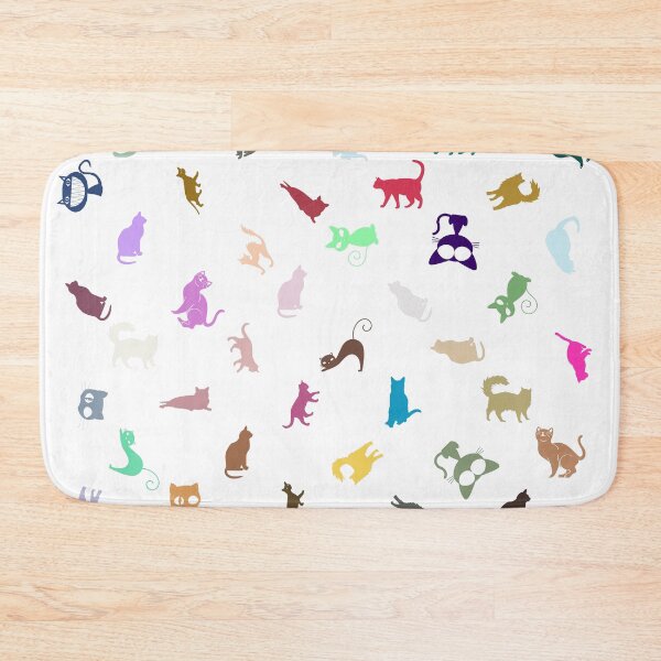 Item preview, Abstract Multi Color Cat Pattern designed and sold by Pixel4Art.