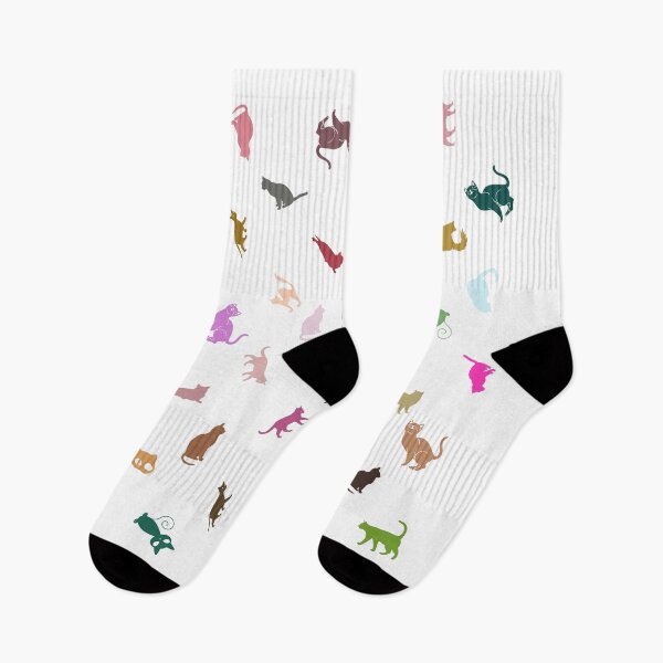 Item preview, Abstract Multi Color Cat Pattern designed and sold by Pixel4Art.