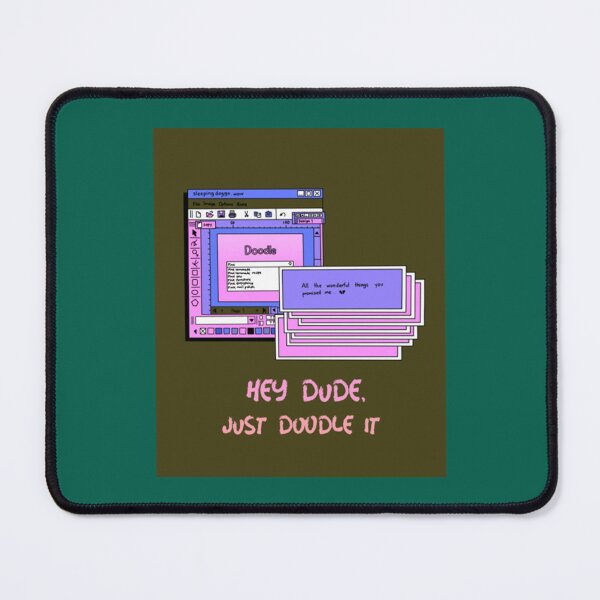 Item preview, Hey dude just doodle it R-place    designed and sold by ColorGirlz.