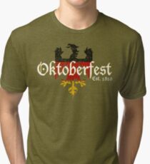 Oktoberfest Established 1810 Tri-blend T-Shirt