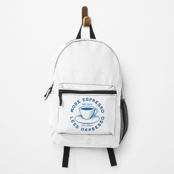 Item preview, More Espresso Less Depresso, More Coffee Less Lonely, Blue designed and sold by anghelapparel.