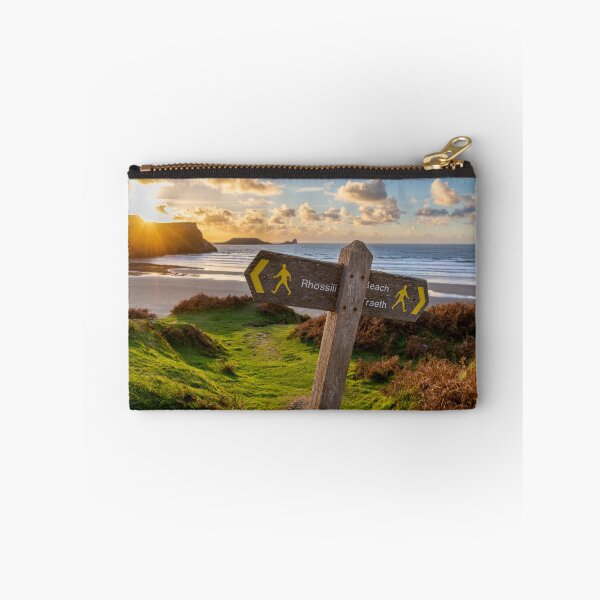 Item preview, Beach sign post at Rhossili designed and sold by Leighton Collins.