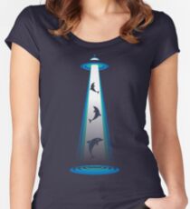 So Long and Thanks for all the Fish Women's Fitted Scoop T-Shirt