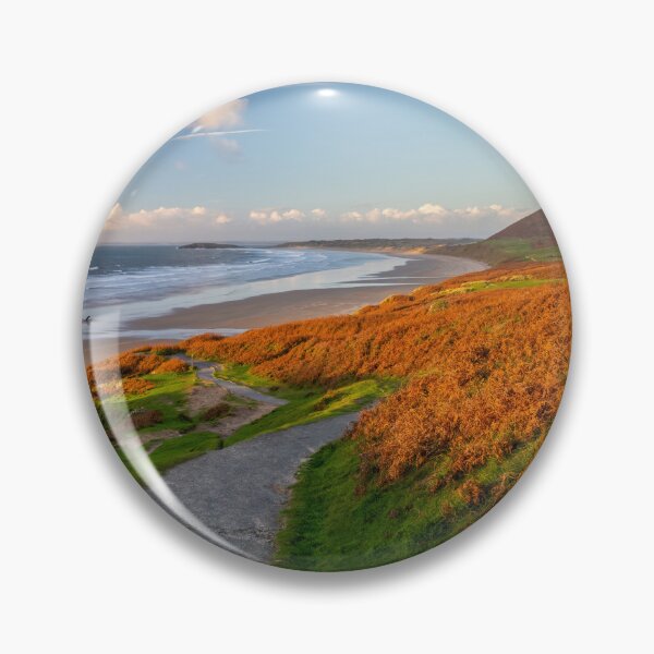 Item preview, Rhossili Bay panorama designed and sold by Leighton Collins.
