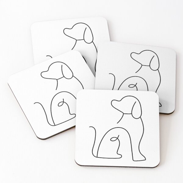 Item preview, drawing dog designed and sold by assiya-fashion.