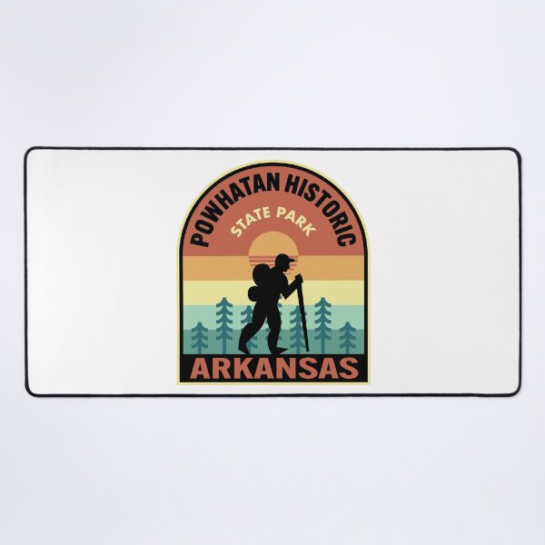 Item preview, Powhatan Historic State Park Arkansas Retro Hiking designed and sold by HalpinDesign.