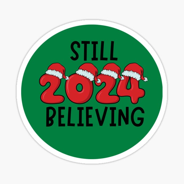 Christmas Year 2024 Sticker For Sale By Timotimdesigns Redbubble   St,small,507x507 Pad,600x600,f8f8f8 