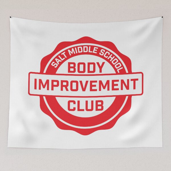 Item preview, Salt Middle School Body Improvement Club designed and sold by Sakuga Drip.