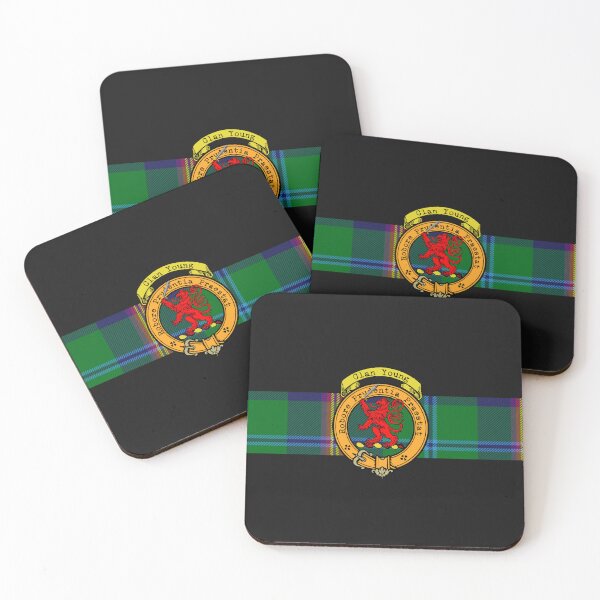 Artikelvorschau, Junger schottischer Tartan und Wappen entworfen und verkauft von BagTown Clans.
