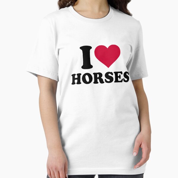 Item preview, I love horses designed and sold by Designzz.