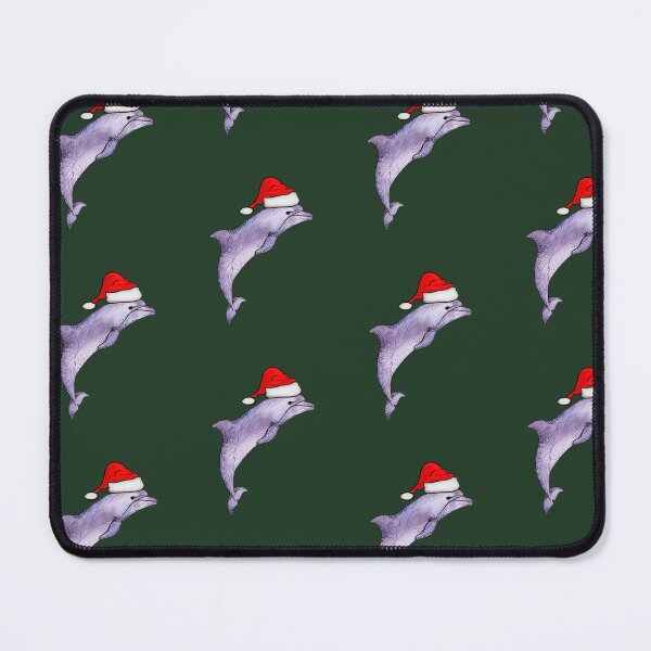 Item preview, Dolphin Christmas Santa designed and sold by TipTopTapo.
