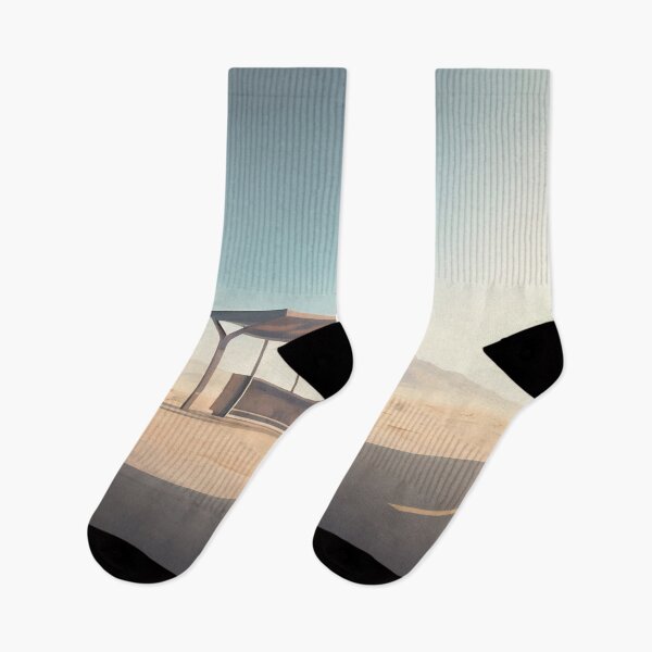 Item preview, Bus Stop In The Middle Of The Desert designed and sold by john-ess.