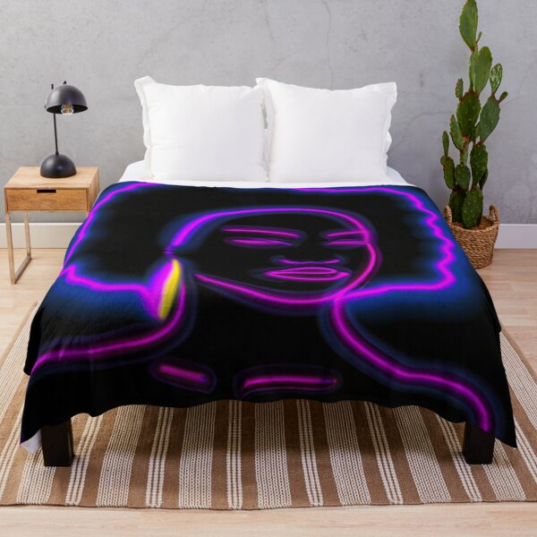 Item preview, Neon Lady with Fro designed and sold by MiTurn.