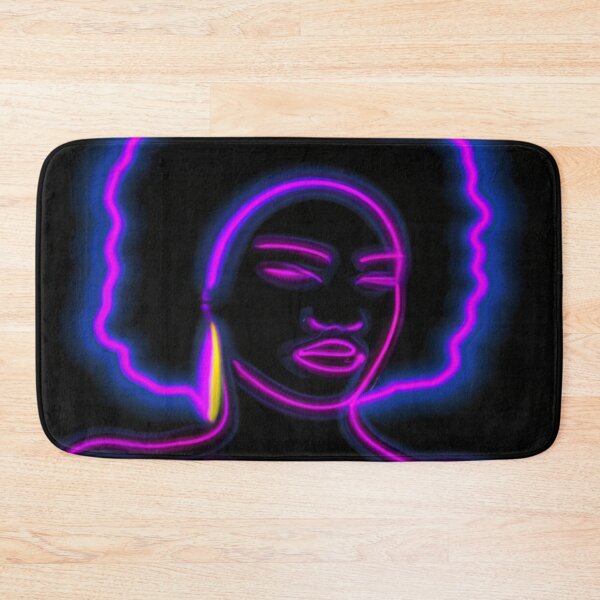 Item preview, Neon Lady with Fro designed and sold by MiTurn.