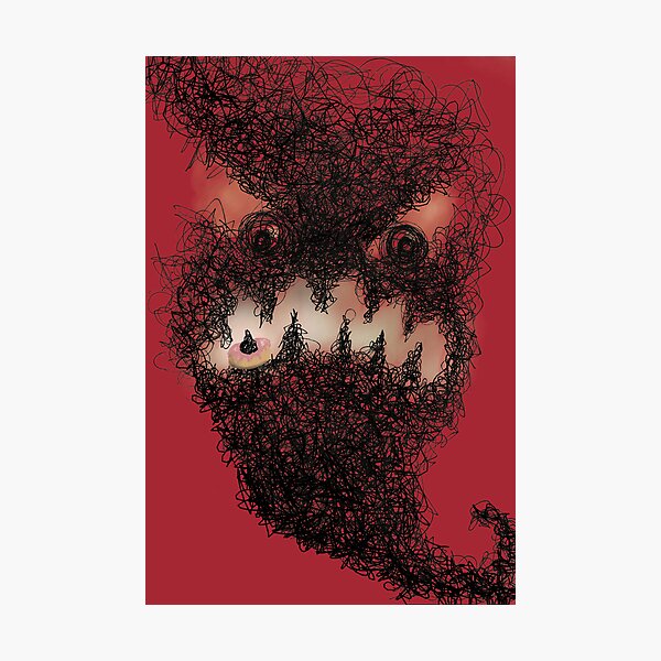 Item preview, Scribble monster for Peri Toth designed and sold by Gemma Amendola.