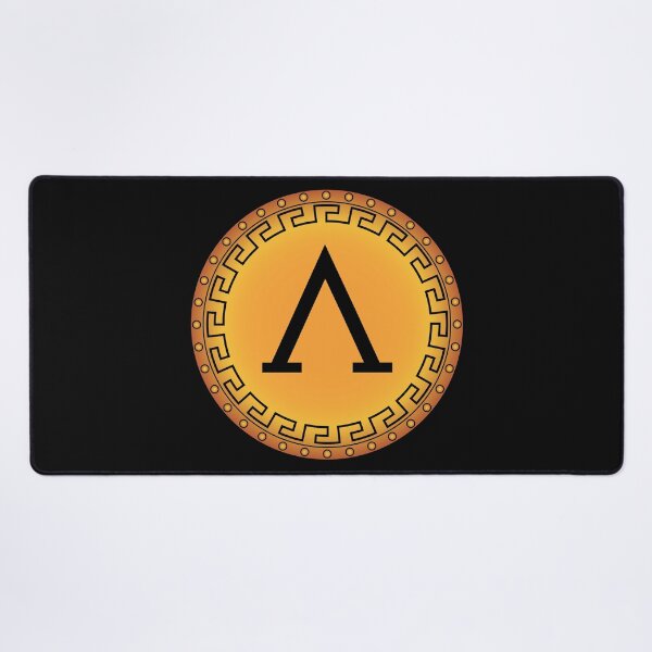 Item preview, Spartan symbol and shield designed and sold by XeRose.