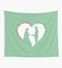 Olicity Wedding Vows Wall Tapestry