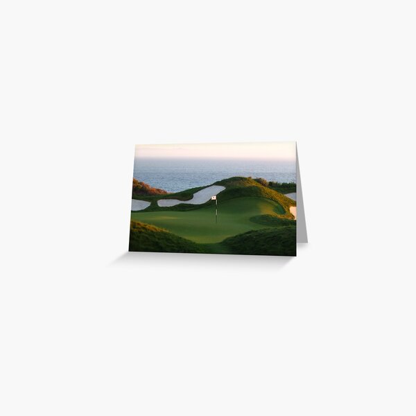 A Par for the Course Greeting Card