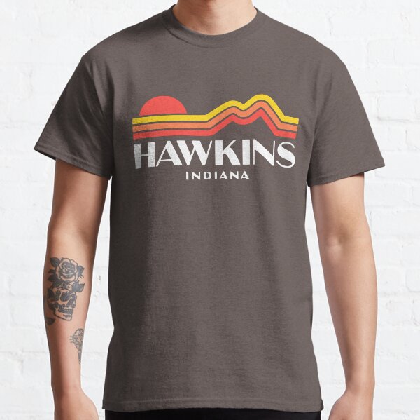 Retro Hawkins Indiana Stranger Things Classic T-Shirt