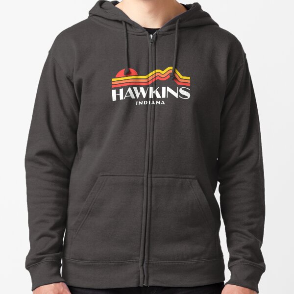 Retro Hawkins Indiana Stranger Things Kapuzenjacke