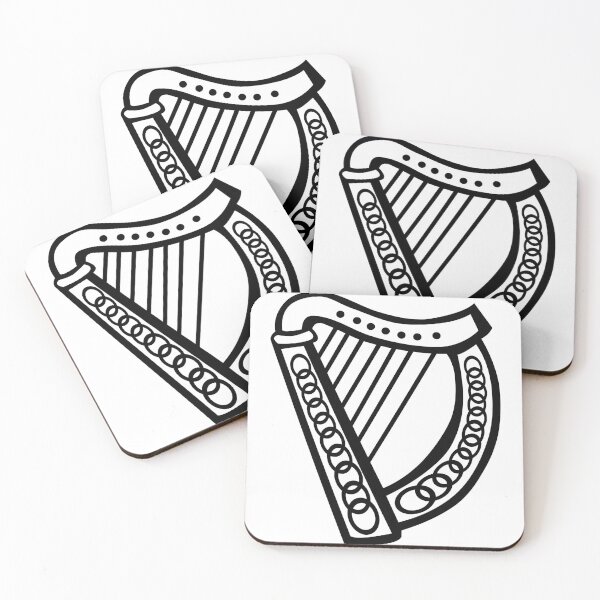 Item preview, Irish Harp - Minimalist Design designed and sold by Howiye.