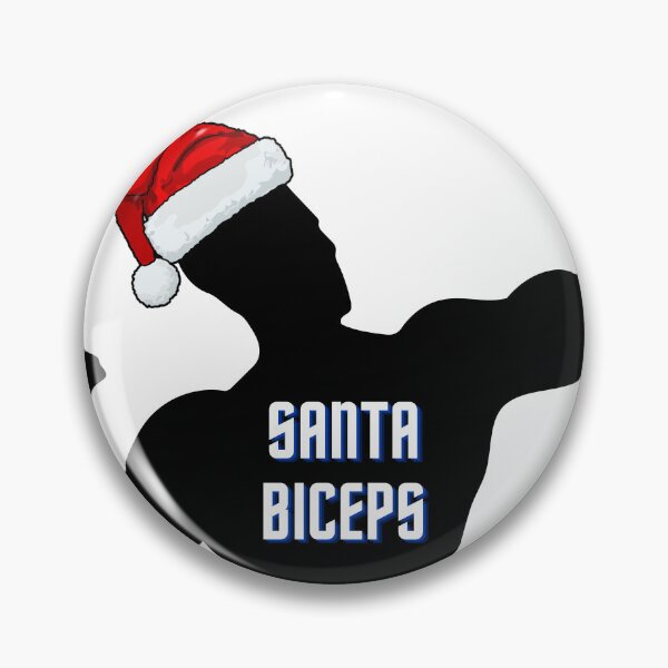 Artikelvorschau, Santa Biceps True Workout entworfen und verkauft von GrafDot.