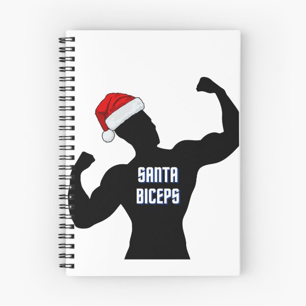 Item preview, Santa biceps true workout designed and sold by GrafDot.