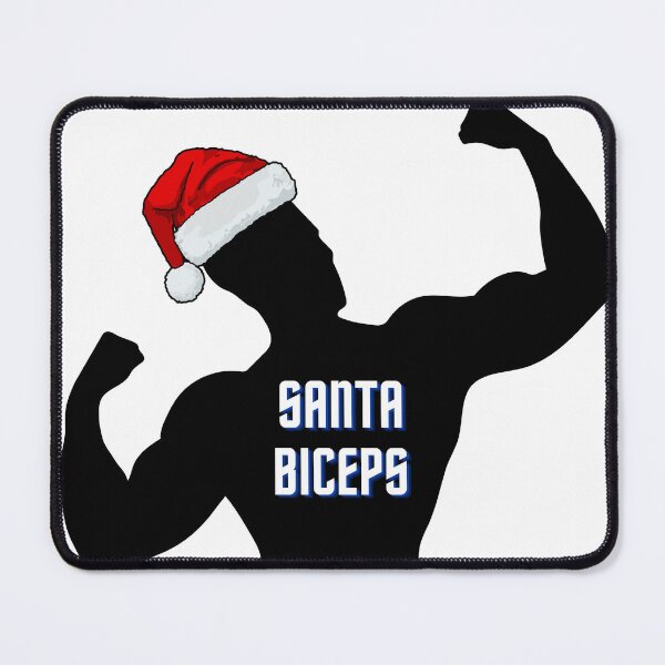 Item preview, Santa biceps true workout designed and sold by GrafDot.