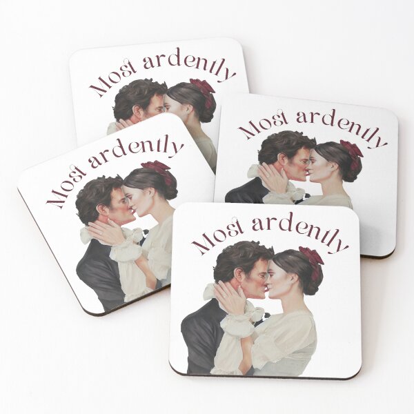 Item preview, Dear Mr. Darcy, Pride and Prejudice watercolor art, most ardently designed and sold by Artsareus.