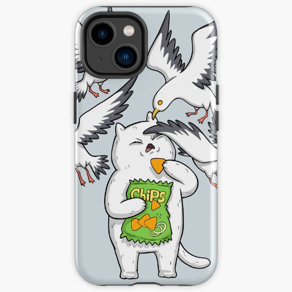 chips and seagulls iPhone Tough Case