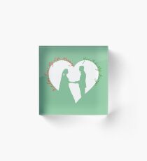Olicity Wedding Vows Acrylic Block