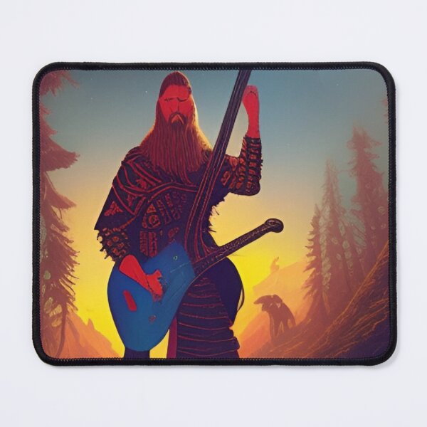 Item preview, Viking with Guitar 2 designed and sold by GrafDot.