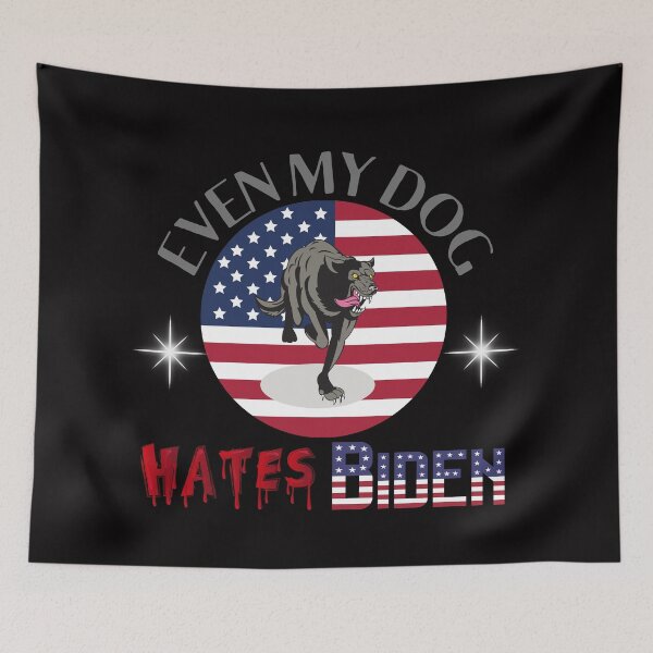 Item preview, even my dog hates biden designed and sold by pat227jc.