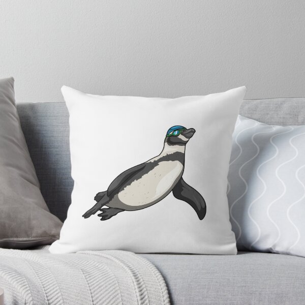 Item preview, Penguin Swimming Swimming goggles designed and sold by Snabdesign84.