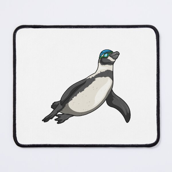 Item preview, Penguin Swimming Swimming goggles designed and sold by Snabdesign84.