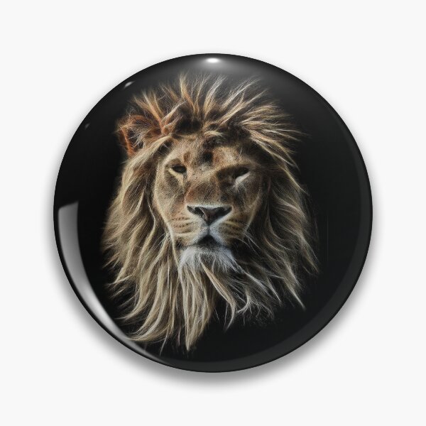 Item preview, Wild Lion Fractal designed and sold by SKornackiArt.