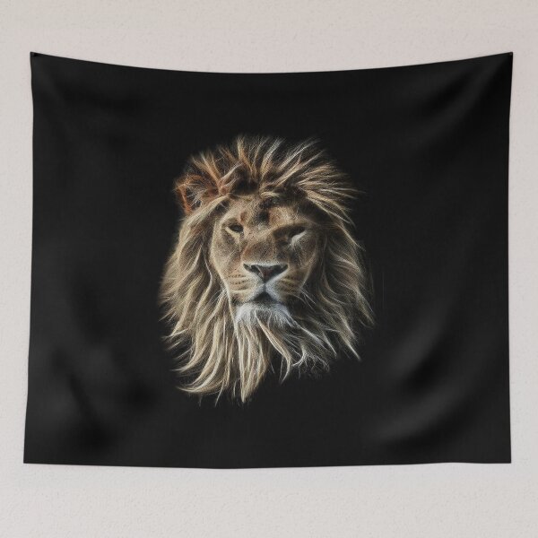 Item preview, Wild Lion Fractal designed and sold by SKornackiArt.