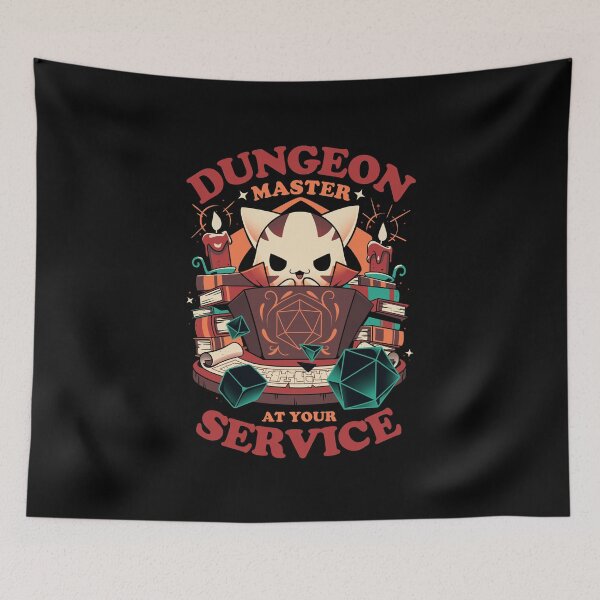 Item preview, Dungeon Master's Call - Evil Cat Gamer designed and sold by Snouleaf.