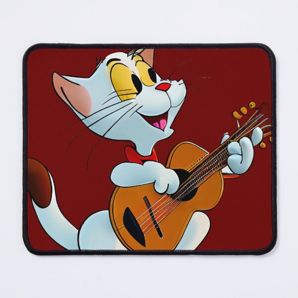 Item preview, Cat playing guitar - funny illustration for cat lovers designed and sold by KOTOdesign.