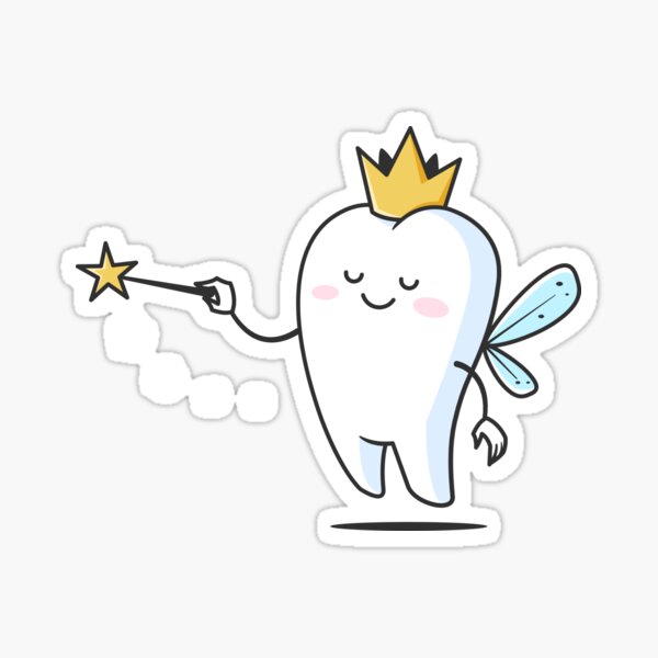 Tooth Fairy Stickers for Sale | Redbubble Tooth Fairy Stickers for Sale | Redbubble