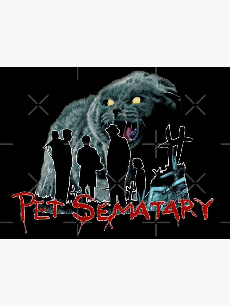 "Pet Sematary " Sticker by Italianricanart | Redbubble