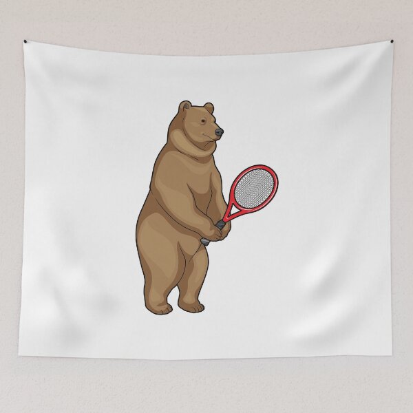 Item preview, Bear Tennis Tennis racket designed and sold by Snabdesign84.