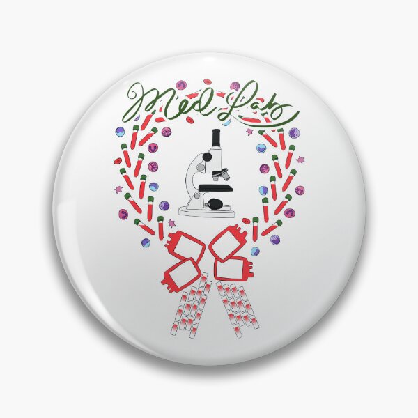 Item preview, Med Lab Holiday Wreath designed and sold by Allen Christianson.