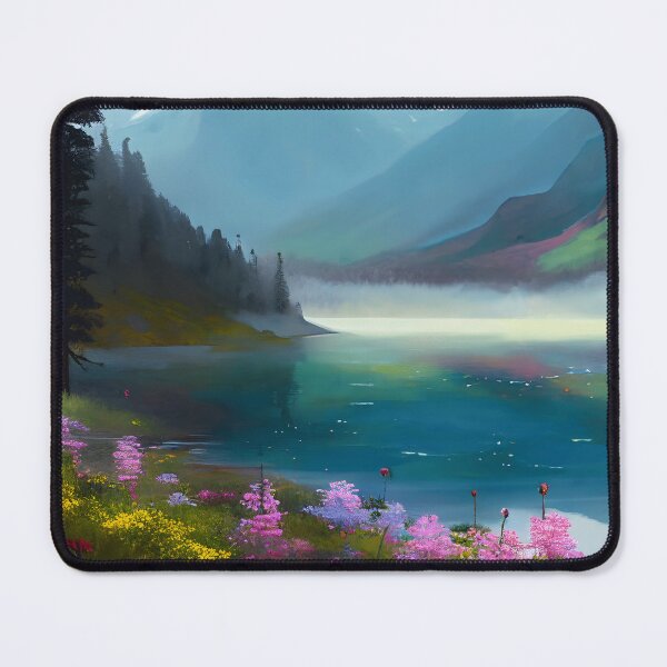 Item preview, Serene Lake Between Mountains designed and sold by john-ess.