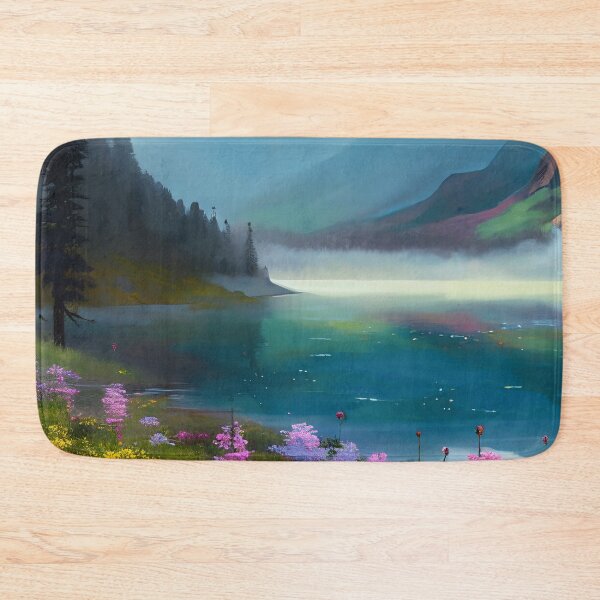 Item preview, Serene Lake Between Mountains designed and sold by john-ess.